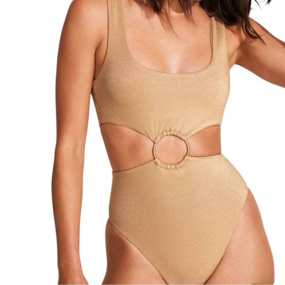 Vitamins A The Icon One‎ Piece - Golden Glow Metallic Size M - Picture 14 of 16